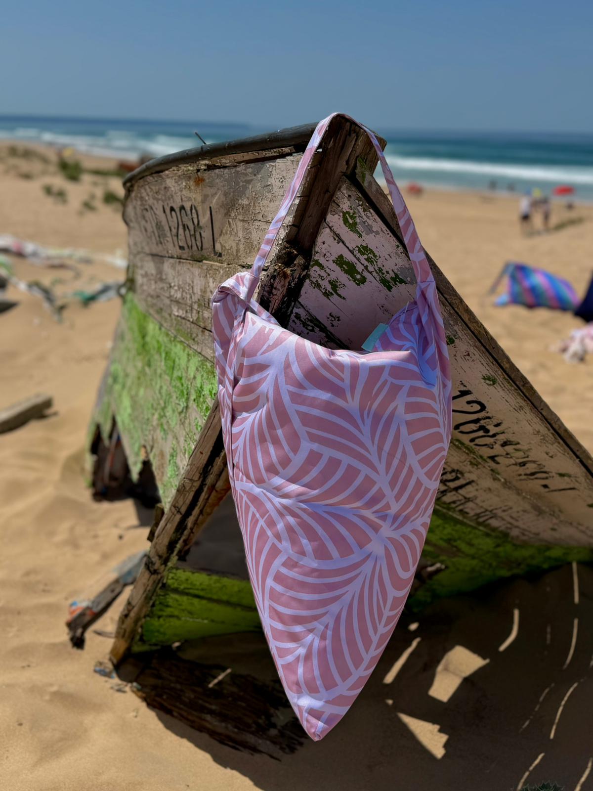 Almofada de Praia Riva — Pink Bloom
