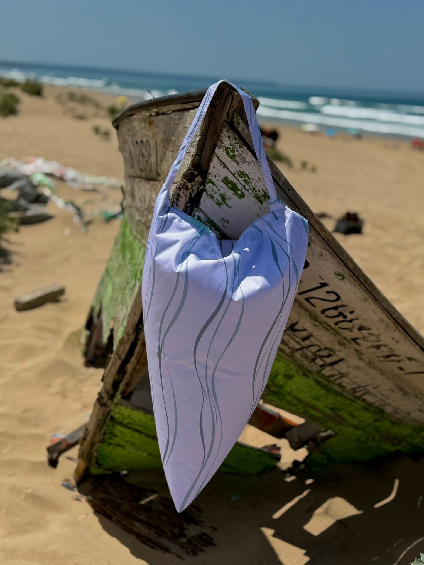 Almofada de Praia Riva — Ocean Waves