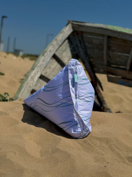 Almofada de Praia Riva — Ocean Waves