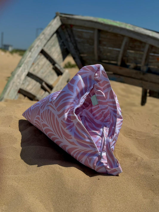 Almofada de Praia Riva — Pink Bloom