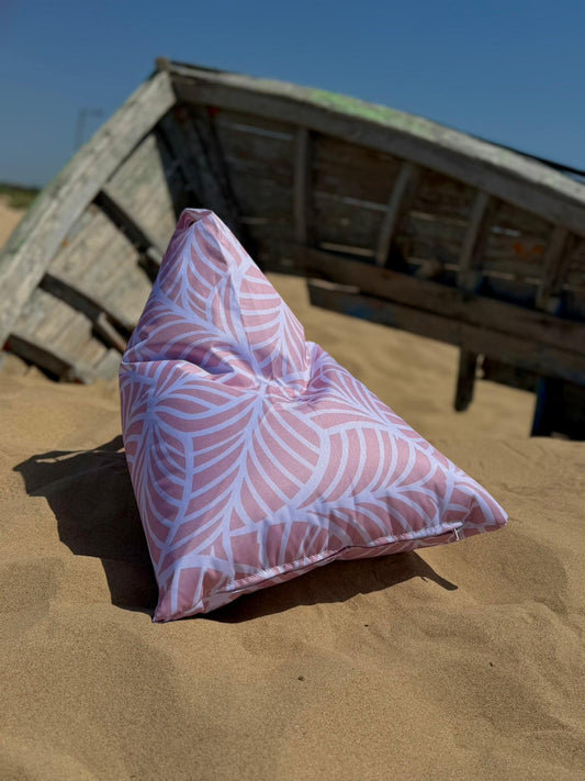 Almofada de Praia Riva — Pink Bloom